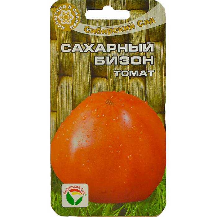 Томат "сахарный бизон": характеристика и описание сорта, отзывы, фото