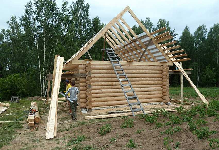 Строим крышу для бани своими руками: пошаговые инструкции, советы и нюансы