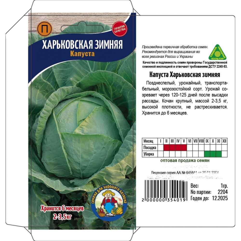 Лучшие сорта капусты 2020 [описание, фото, урожайность]
