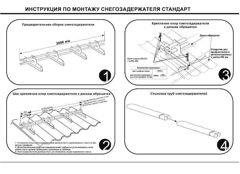 Снегозадержатели на крышу из металлочерепицы: виды и инструкция по установке