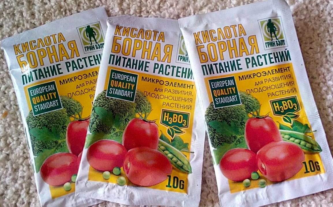 Подкормка клубники борной кислотой весной во время цветения и завязывания: рецепт и пропорции | садоёж